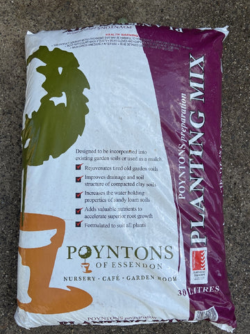 POYNTONS PREPARATION PLANTING MIX 30 L