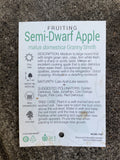 APPLE SEMI DWARF GRANNY SMITH BARE ROOT 