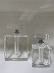  PERFUME BOTTLE GLASS ICON 14.2CM 