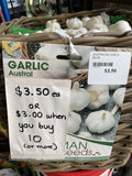 AUSTRALIAN GARLIC BULB 