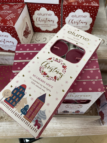 TEALIGHTS CHRISTMAS MULBERRY SPICE