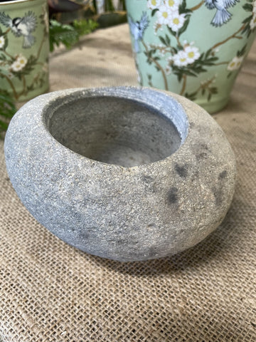 BOWL STONE DEEP SMALL 