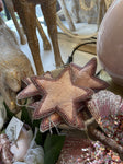 PRETTY BEADED STAR HANGING DECORATION