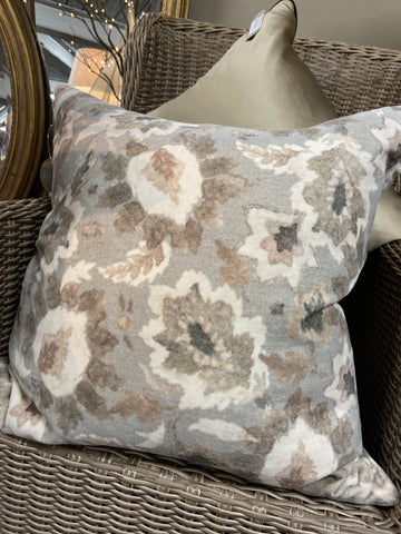 GRIFFITH VELVET BEIGE CUSHION 55CM