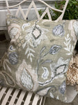 SAMSON GREEN/BEIGE CUSHION 55CM