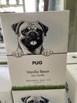 PET CANDLE PUG 