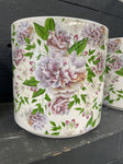 DELICATE FLOWERS POT WHITE LARGE 