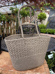 ROMY NATURAL CROCHET BASKET