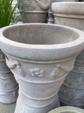 ANTIQUE TERRACOTTA WREATH POT MEDIUM