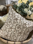 LILIBETH HANDBLOCK OLIVE VELVET EURO (INCL INSERT) 