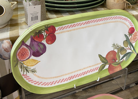 FIESTA MELAMINE OVAL PLATTER 48X24