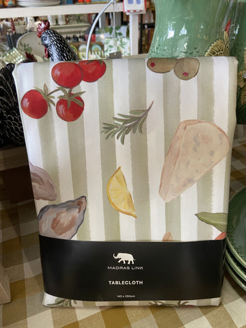 FIESTA ALFRESCO TABLECLOTH 145X250CM