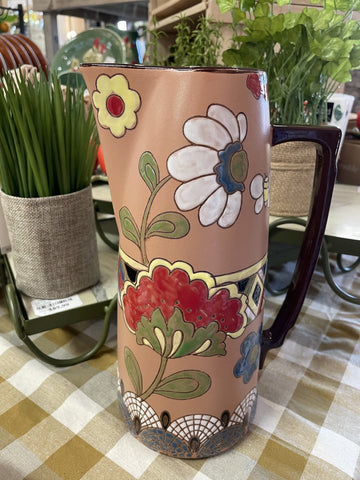 PITCHER PATTERNED STONEWARE AICHA