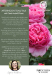 AFTERNOON TEA & TALK WITH DAVID AUSTIN ROSES 