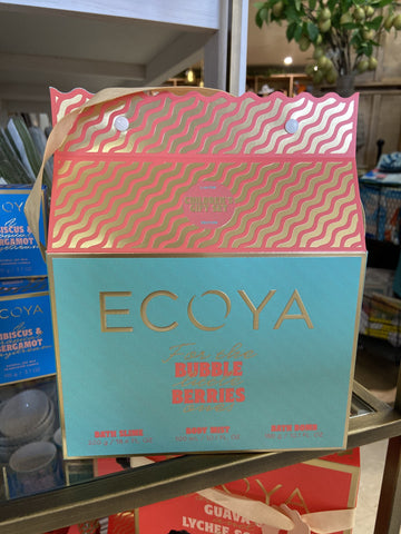 ECOYA BUBBLE BERRIES CHILDREN'S GIFT SET HOLIDAY COLLECTION
