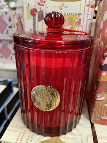 CANDLE SANTA'S WORKSHOP 410G