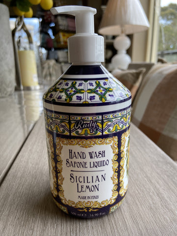 RUDY SICILIAN  LEMON LIQUID SOAP 500ML