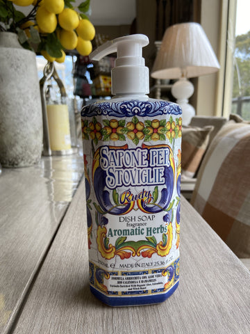RUDY AROMATIC HERB DISHWASHING SOAP 750ML