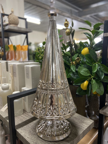 TREE SILVER METALLIC DECO 53CM