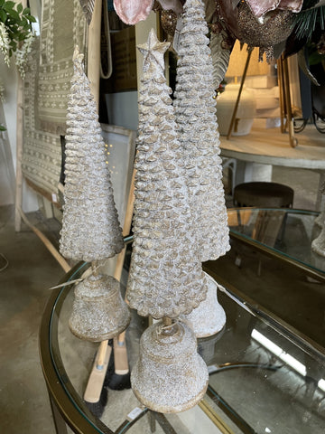 CHRISTMAS TREE WINTER PINECONE 50CM