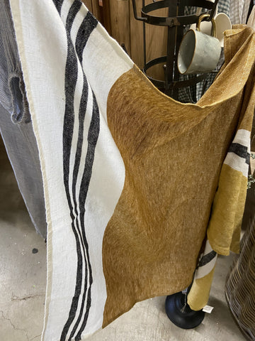 TEA TOWEL LINEN TREVISE SAFRAN 