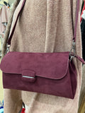 MERCER CHERRY RED SHOULDER CROSSBODY