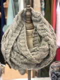 SNOOD/NECK SCARFE COFFEE 