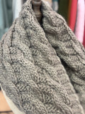 SNOOD/NECK SCARFE COFFEE 
