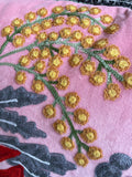 CUSHION NATIVES GARDEN PINK 40X60CM