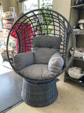 ROBIN SWIVEL CHAIR CASTLE GREY