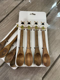 BEE ACACIA WOOD SPOONS