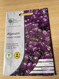RHS ALYSSUM VIOLET QUEEN SEEDS