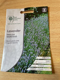 RHS LAVENDER ENGLISH MUNSTEAD SEEDS