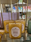 PADDYWAX GLASS CANDLE TOBACCO & PATCHOULI 