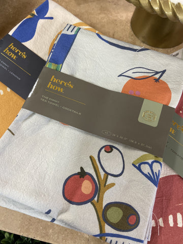 THE EMMY TEATOWEL COCKTAILS