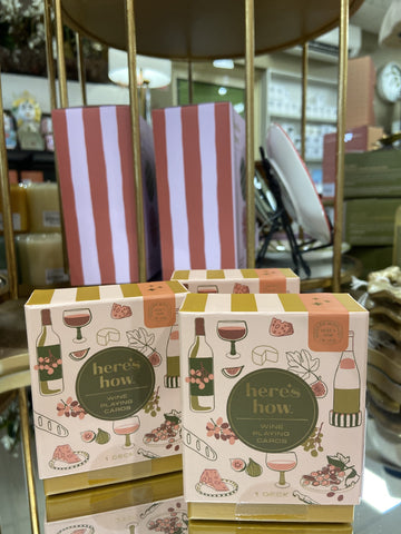 WINE PLAYING CARDS