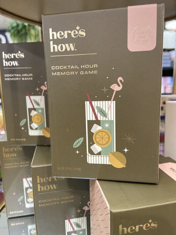 COCKTAIL MEMORY GAME