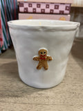 CANDLE BISTRO 8OZ WHITE GINGERBREAD 