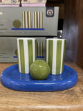 SHOT SET THE LILY MAE COBALT & OLIVE