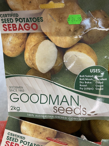 SEED POTATOES SEBAGO 2KG 