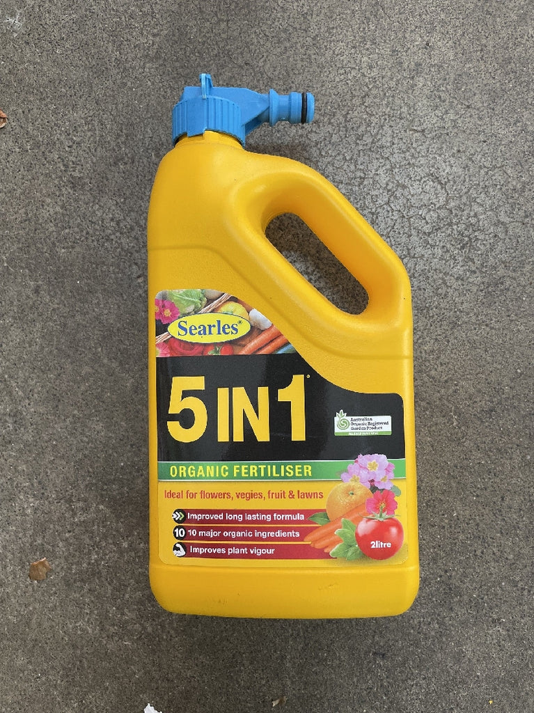 SEARLES 5 IN 1 HOSE ON 2LTR Poyntons Nursery