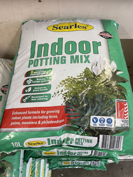 searles premium potting mix SEARLES INDOOR POTTING MIX 10 L – Poyntons Nursery