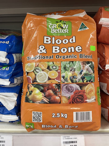 GROW BETTER BLOOD & BONE 2.5 KG 