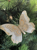 BUTTERFLY FEATHER PACK 3 CREAM CHAMPAGNE