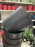 BORIS POT WITH SAUCER BLACK D30CM