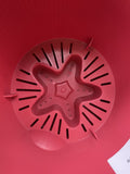 BORIS POT WITH SAUCER RASPBERRY D18cm