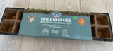 GREENHOUSE WITH 16 SEED STARTING COCO FIBRE POTS 
