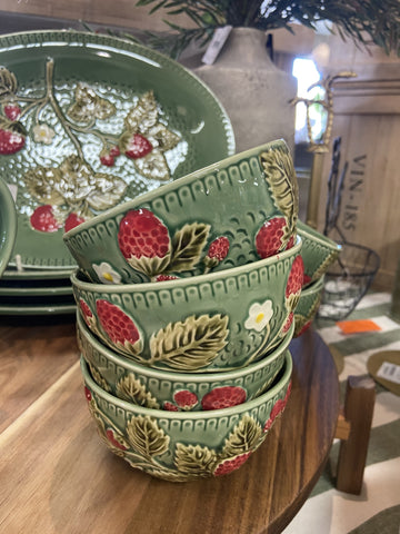 FRAISE CERAMIC BOWL GREEN