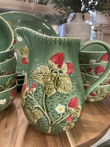 FRAISE CERAMIC PITCHER 18X12X18