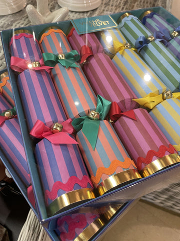 CHRISTMAS CRACKERS LA DOLCE VITA MIXED STRIPES